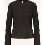 Boss Dámská Blůza Boppar S Plisováním, černá, 40