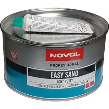Karosářský tmel Novol Easy Sand - Lehce brousitelný polyesterový tmel 1kg