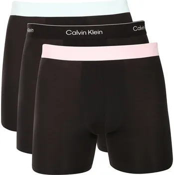Boxerky 3PACK pánské boxerky Calvin Klein černé (NB4394-3ZG) L NB4394-3ZG Možnost vrácení zboží ZDARMA do 120 dnů!