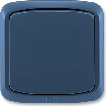vypínač Spínač jednonásobný kompletní ABB Tango 3558A-06940 M, IP44, řazení 6 - tmavomodrá