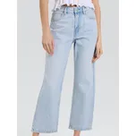 Sinsay - Rovné zkrácené džíny - modrá