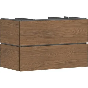 Koupelnový nábytek Skříňka pod umyvadlo pod desku Hansgrohe Xilesa E 98x62x55 cm kašmírový dub 54302550