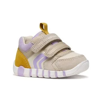 Dámské tenisky Geox Sneakersy B Iupidoo Girl B3558C 02214 C0265 Béžová 21