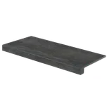 Schodová Tvarovka Rako Quarzit černá 40x80 cm mat DCF84739.1