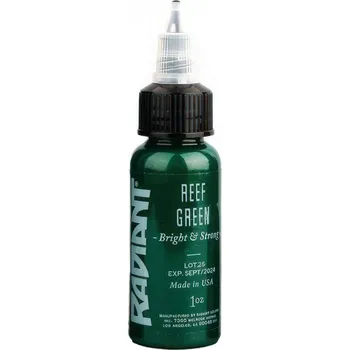 Tetovací barva Radiant Colors USA Radiant Ink Reef Green 30 ml