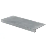 Schodová Tvarovka Rako Rebel tmavě šedá 40x80 cm mat DCF84742.1