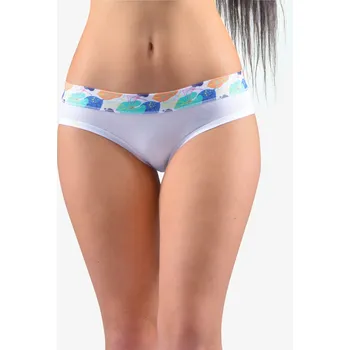 Kalhotky GINA 14152P Kalhotky francouzské Barva: Bílá-Atlantic, Velikost: S/M