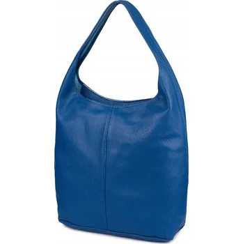 Kabelka Beltimore kabelka z pravé kůže modrá