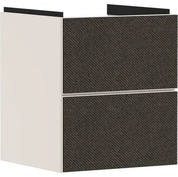 Koupelnový nábytek Skříňka pod umyvadlo bez umyvadla Hansgrohe Xevolos E 48x57,5x47,5 cm písková matná béžová mat 54173660