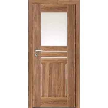 Interiérové dveře Interiérové rámové dveře Piano 10 s obdelným a horizontálním prosklením. Dveře mají rám z MDF desky.