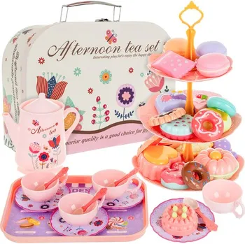 Dětská kuchyňka Zestaw do herbaty dla dzieci w walizce 26367 (akce)