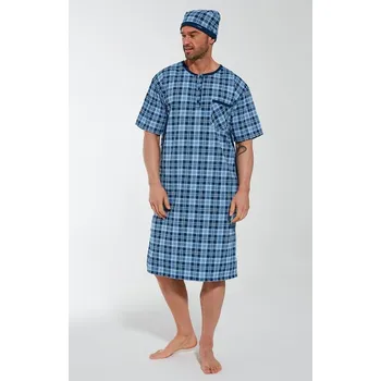 Pánské pyžamo Košile Cornette 109/14 pánské M-XXL kr/r Velikost: XXL