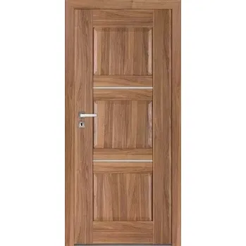 Interiérové dveře Interiérové rámové dveře Piano 12 s obdelným a horizontálním prosklením. Dveře mají rám z MDF desky.