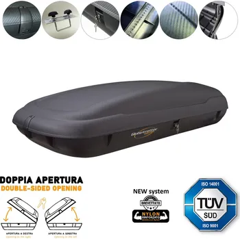 Střešní box ARTPLAST Linea Carbon BA400PA-DS Střešní box 400 L, oboustranný