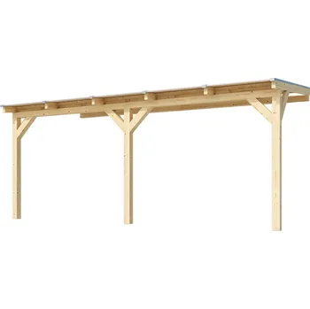 Pergola WEKA Dřevěná Zahradní Pergola 672 5,4x2,7 m Přírodní