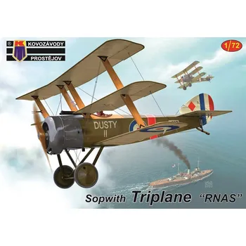 Plastikový model 1/72 Sopwith Triplane 'RNAS' (3x camo)