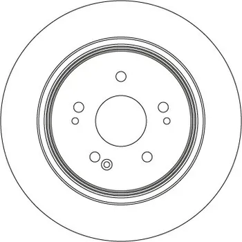 Brzdový kotouč Brzdový kotouč TRW DF6730