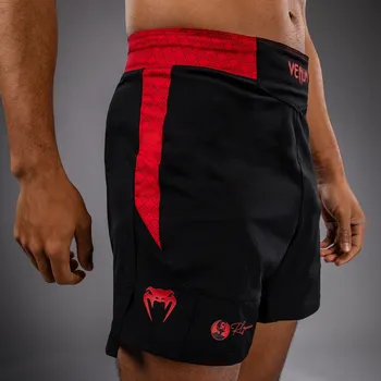 No-gi BJJ šortky Venum x Roger Gracie Signature - Black/Red Velikost: S