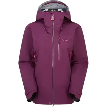 Dámská bunda Dámská nepromokavá bunda Rab Firewall Mountain Jacket Wmns mulberry S