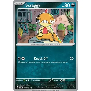 Sběratelská karetní hra Scraggy 134/217 - Ascended Heroes Typ karty: Energy Reverse Holo