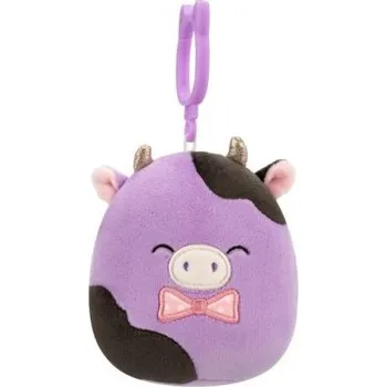 plyšák SQUISHMALLOWS Klíčenka Kravička - Alexia