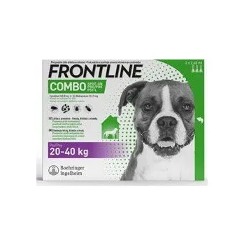 FRONTLINE COMBO spot-on pro psy L (20-40kg)-3x2,68ml