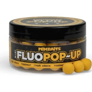Mini Plovoucí fluo boilie 100ml - Tygří ořech 10mm