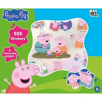 Bystrá hlava Prasátko Peppa - 555 samolepek