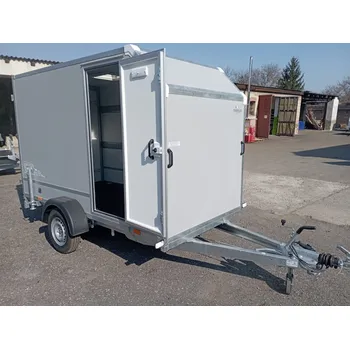 Přívěs k motorovému vozidlu TOMPLAN Skříňový přívěs TFDS 300.00 1300kg dveře, okno