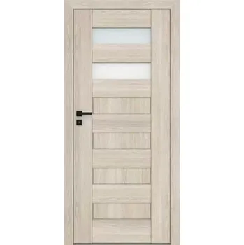 Interiérové dveře Interiérové rámové dveře Scala A2 s obdelným a horizontálním prosklením. Dveře mají rám z MDF desky.