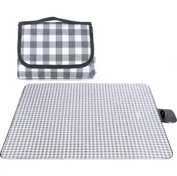 Karimatka Skládací plážová podložka na piknik PIKNIX 145x200 cm - více barev Barva: Šedá