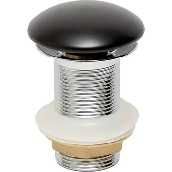 Vtok k umyvadlu SAT Mood černá matná PZATKAMBKM