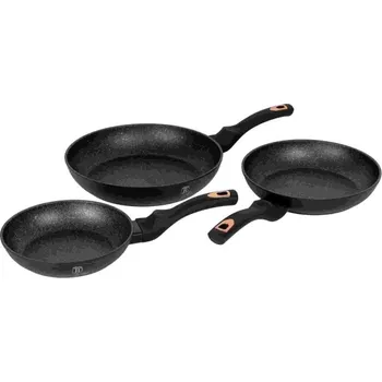 Pánev Sada 3 pánví Berlinger Haus BlackRose BH/6158F