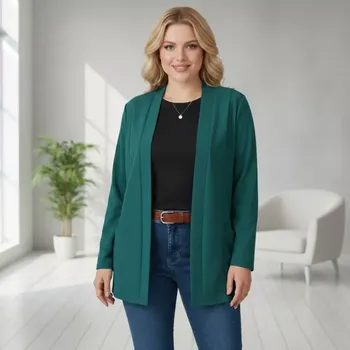 Dámské sako Dámský kardigan Sylwia zelený M3486