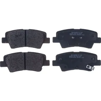 Brzdová destička Sada brzdových destiček, kotoučová brzda DENCKERMANN B111466