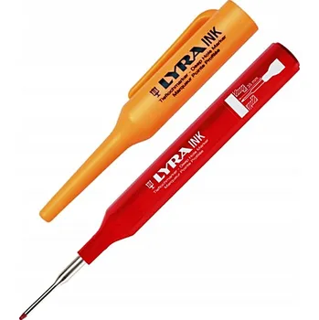 Technický popisovač Lyra Ink Profi Deep Hole Permanentní popisovač / červený