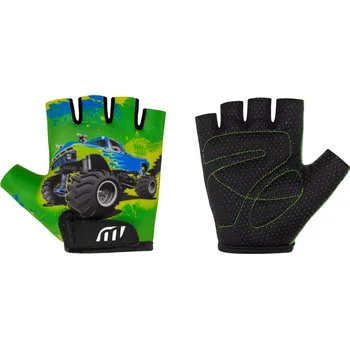 Sport Cyklistické rukavice WISTA dětské zelená 5-6