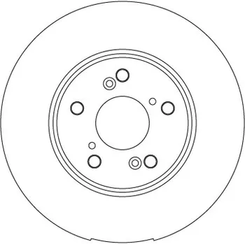 Brzdový kotouč Brzdový kotouč TRW DF6762S