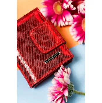 Peněženka Lorenti dámská peněženka z pravé kůže červená 42329-CEK-4638