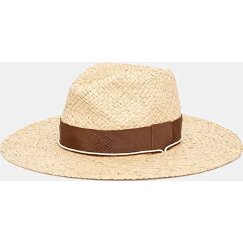 Klobouk Klobouk Ruslan Baginskiy Fedora Hat FDR036/09.STR.CHA béžová 08X, vel. M