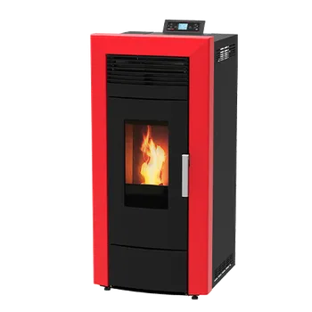 Krbová kamna ALFA PLAM ALFA PLAM, peletová kamna s výměníkem COMMO 21 ECO, 21 kW, červená (RAL 3004 ss MAT)