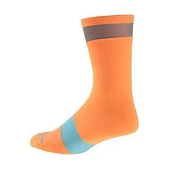 Pánské ponožky Ponožky Specialized Reflect Tall neon org L