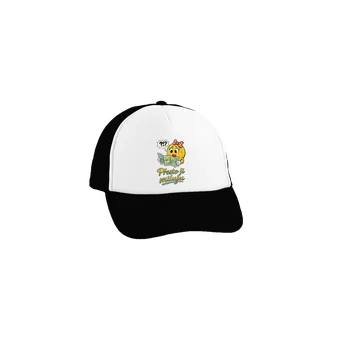 Kšiltovka Bastard Přesto se milujeme kšiltovka truckerka Black cap