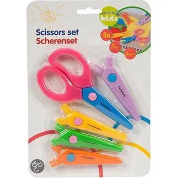 Topwrite Kreativní nůžky 5 tvarů 871125235443 Nové zboží