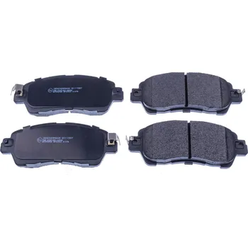 Brzdová destička Sada brzdových destiček, kotoučová brzda DENCKERMANN B111587