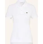 Lacoste Dámská Piqué Polokošile, bílá, 38