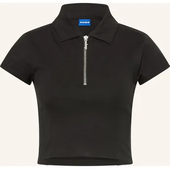 Dámské tričko Hugo Dámské Krátké Tričko Dastaja, černá, 42