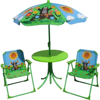 Dětský zahradní nábytek Zahradní nábytek set Krtek