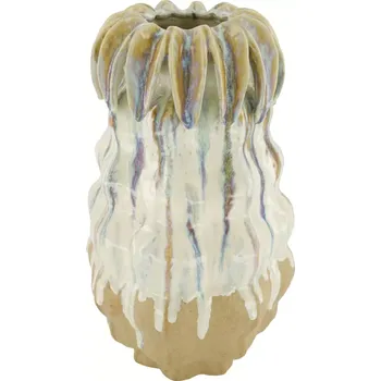 Váza Váza, keramika, 23x23x43 cm (C7.cz prodává vysoce kvalitní dekorativní výrobky. Přijeďte se o kvalitě výrobků přesvědčit do našeho kamenného obchodu na vlastní oči.)