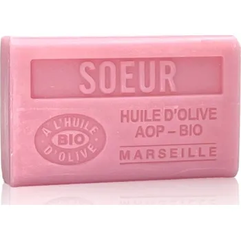 Mýdlo Label Provence Nature BIO mýdlo z Marseille Dárek Sestře 125g Label Provence